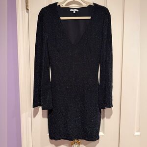 chiffon maxi long sleeve dress Sienna Long Sleeve Chiffon Gown XL(14/16)